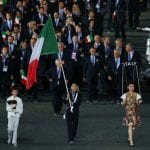Italia alla cerimonia d’apertura Londra 2012