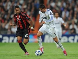 Boateng contro Ronaldo Real Madrid v AC Milan - UEFA Champions League