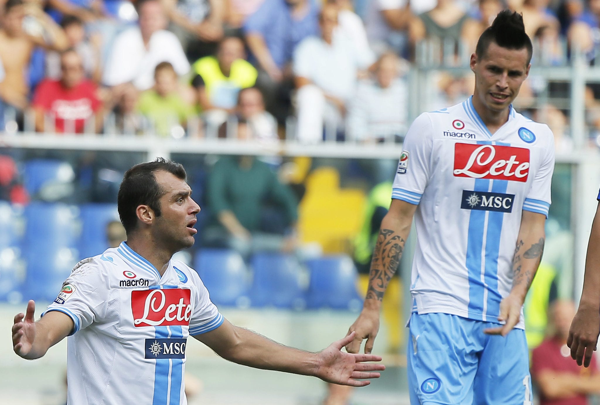 Pandev e Hamsik