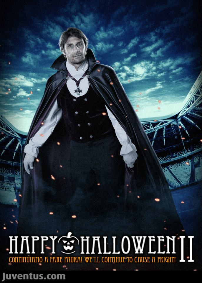 La Juventus si veste da Halloween “Continuiamo a fare paura!”