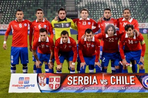 Serbia-Cile FBL-WC2014-CHL-SRB-FRIENDLY