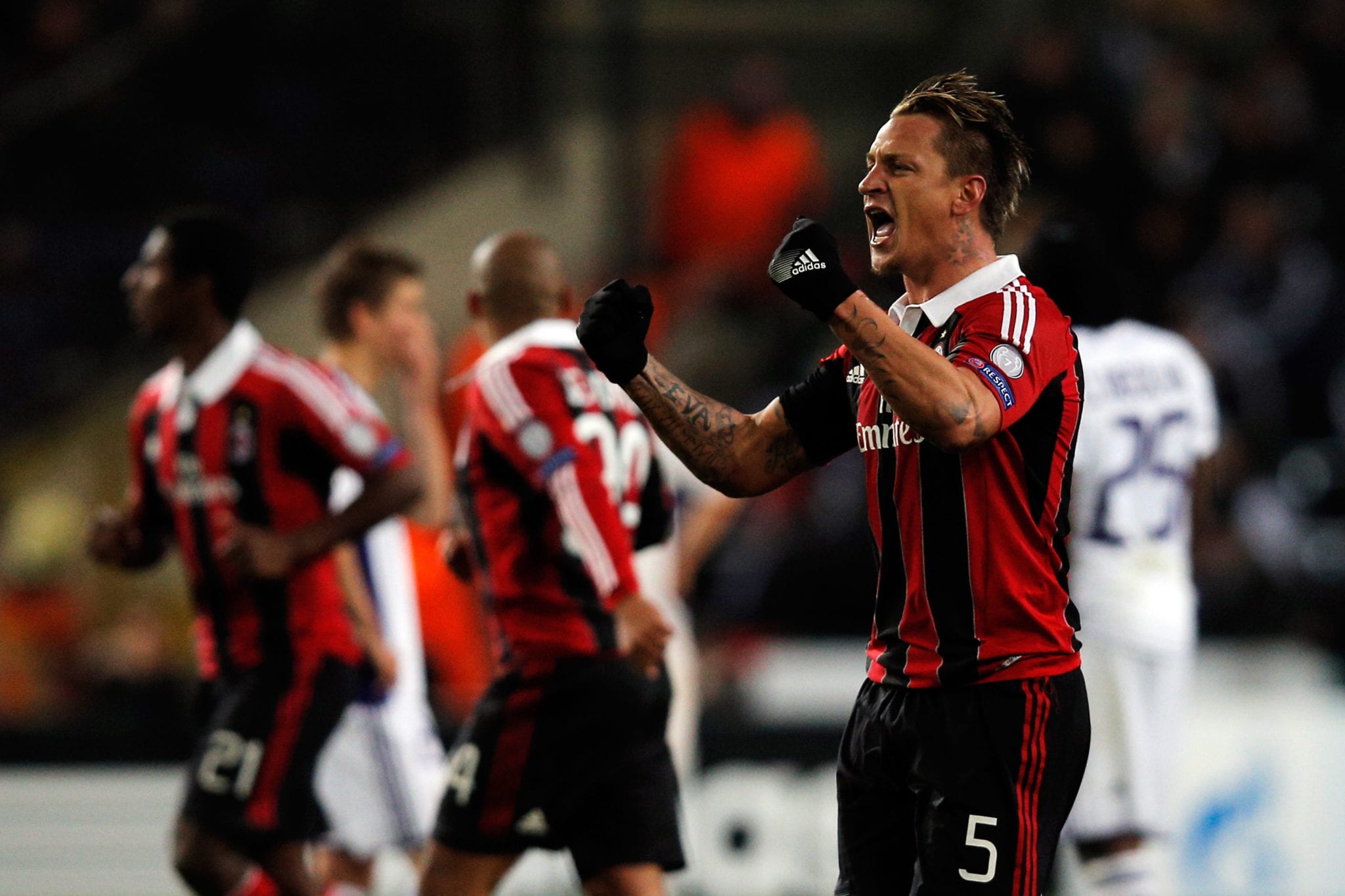 RSC Anderlecht v AC Milan - UEFA Champions League
