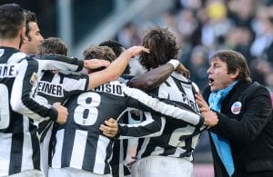Juventus-Atalanta 3-0, Vucinic, Pirlo e Marchisio in gol | © ANDREAS SOLARO/AFP/Getty Images
