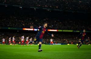 Leo Messi tocca quota 90 reti © Jasper Juinen/Getty Images