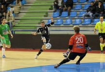 fase di gioco tra il Genzano ed il Citt&agrave; Sant'Angelo