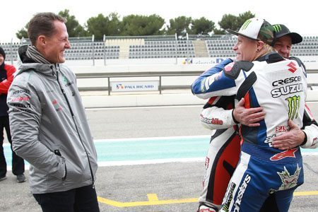 Schumacher guida il “Track Day of Legends”. Video