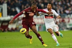 Angelo Ogbonna in azione contro il Milan | ©GIUSEPPE CACACE/AFP/Getty Images
