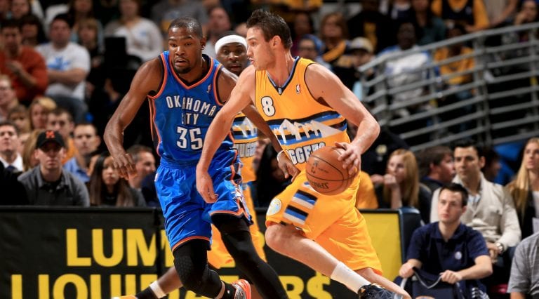 NBA: Gallinari batte Durant, Lakers a picco senza Howard