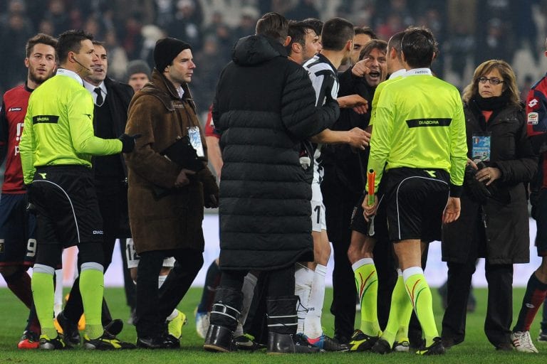 Juventus-Genoa 1-1, Conte contro Guida: “Vergogna”