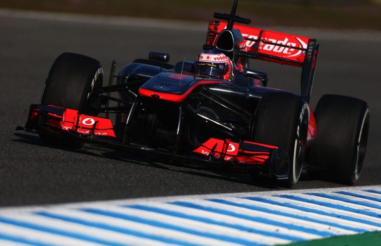 Button il più veloce nella prima giornata di test a Jerez