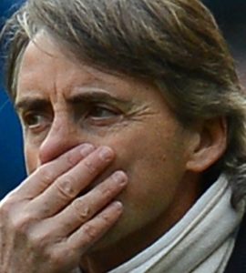 Mancini elogia Conte e analizza Balotelli | © ANDREW YATES/Getty Images