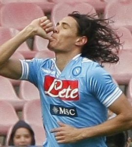 Napoli-Atalanta 3-2, Cavani torna al gol | ©  AFP/Getty Images