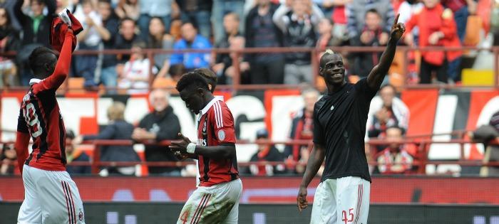 Milan-Torino: Balotelli decisivo nel finale,Fiorentina a -4