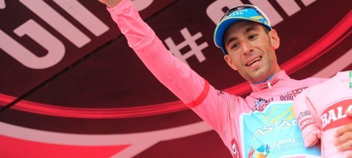 Giro d’Italia, Crono a Downsett. Vincenzo Nibali in rosa