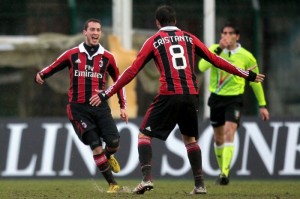 Final Eight: Grazie al gol di Cristante Il Milan passa alle semifinali | © Gabriele Maltinti   / Getty Images