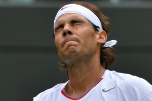 Rafa Nadal saluta Wimbledon ©BEN STANSALL/AFP/Getty Images