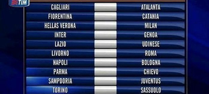 Avvio in salita per la Juventus. Il Calendario di Serie A