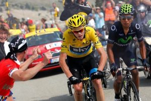 Christopher Froome, padrone del Tour de France ©JEFF PACHOUD/AFP/Getty Images
