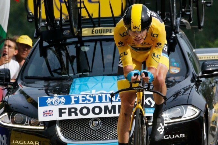 Tour de France, spettacolo Froome a cronometro
