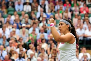 Marion Bartoli, seconda finale a Wimbledon ©GLYN KIRK/AFP/Getty Images