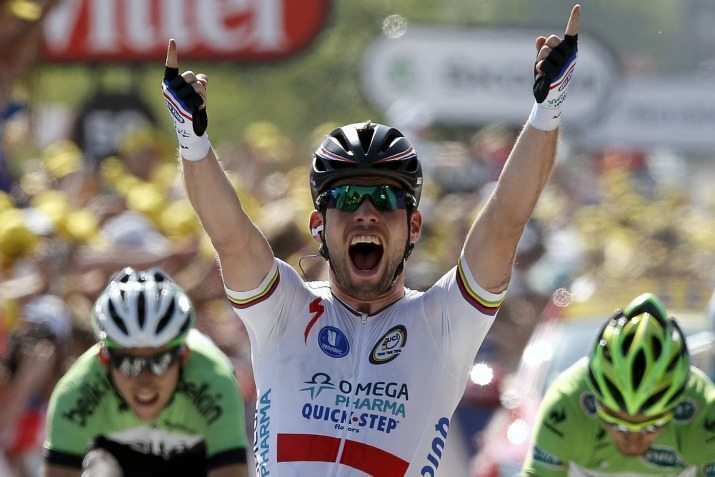 Tour de France, vince Cavendish. Colpaccio Contador