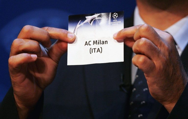 Champions League, le possibili avversarie del Milan