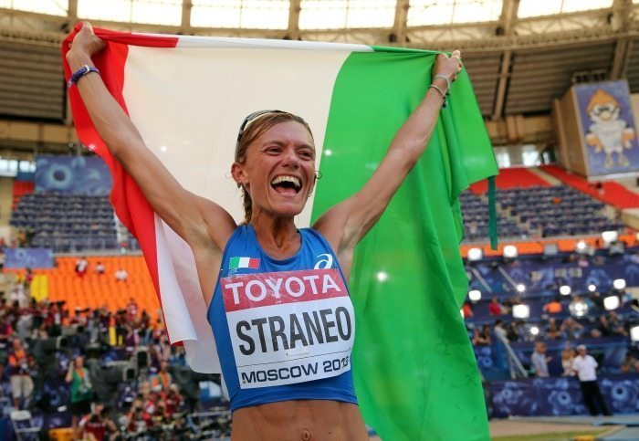Mondiali di atletica, Valeria Straneo d’argento