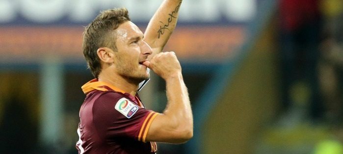 Francesco Totti capitano fino a 40 anni
