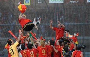 Addio a Luis Aragones, ct della Spagna campione d'Europa | © PIERRE-PHILIPPE MARCOU/AFP/Getty Images