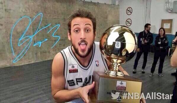 Marco Belinelli re agli All Star Game ed entra nella storia