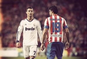 Cristiano Ronaldo e Diego Costa 