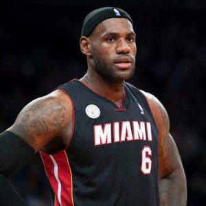 Lebron james dei Miami Heat|Foto Twitter|Il Pallonaro