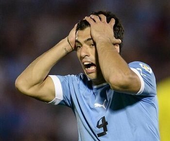 Uruguay, Suarez menisco K.o., mondiali a rischio?
