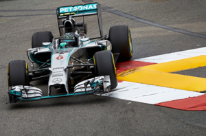La Mercedes di Rosberg