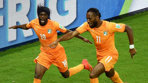 Brasile 2014: Sorpresa Colombia, Drogba rimonta il Giappone