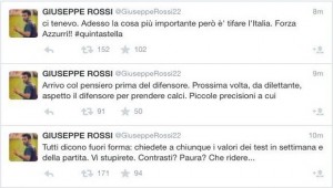 I Tweet di Rossi