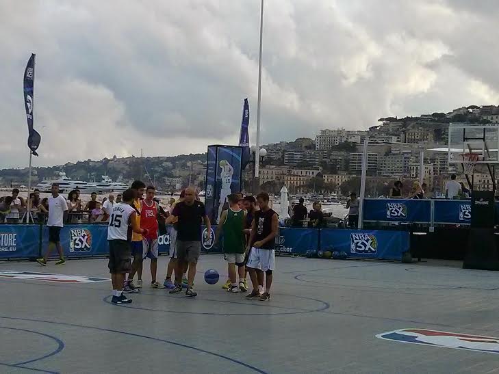 Matt Bonner all’ NBA3X tour di Napoli