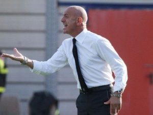 L'allenatore del Catania Giuseppe Sannino
