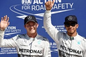 Lewis Hamilton e Nico Rosberg | Foto Twitter