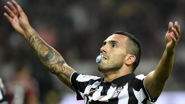 Milan-Juve, al diavolo ci pensa Tevez