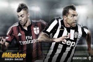 Milan contro Juventus, El Shaarawy contro Tevez