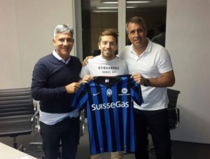 Papu Gomez alla firma per l'Atalanta | Foto Twitter