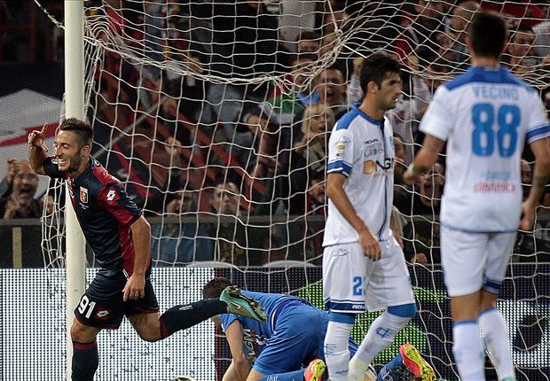 A Bertolacci risponde Tonelli. Genoa-Empoli 1-1