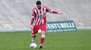Mirko Drudi, autore del gol decisivo in Forlì-Spal