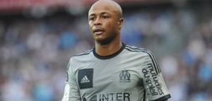 André Ayew dell'Olympique Marsiglia | Foto Twitter