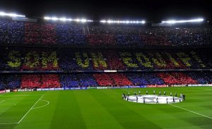Coreografia Camp Nou Barcellona | Foto Twitter