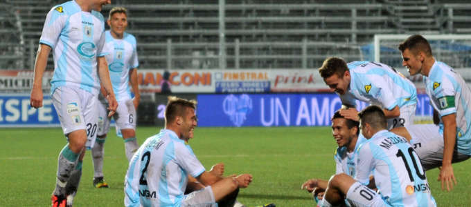 Entella-Ternana 2-1.  I liguri respirano