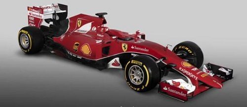 La Ferrari svela la nuova vettura, la SF15-T