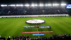 Dinamo Mosca e Napoli scendono in campo | Foto Twitter