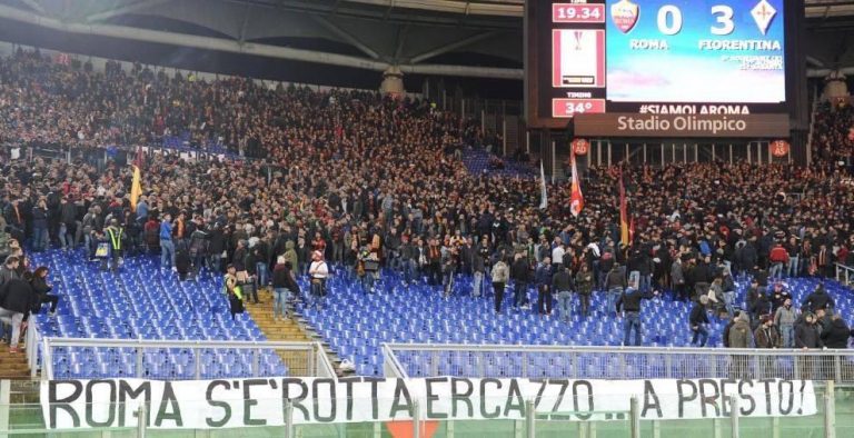 Roma, che orrore! La Fiorentina la umilia 0-3